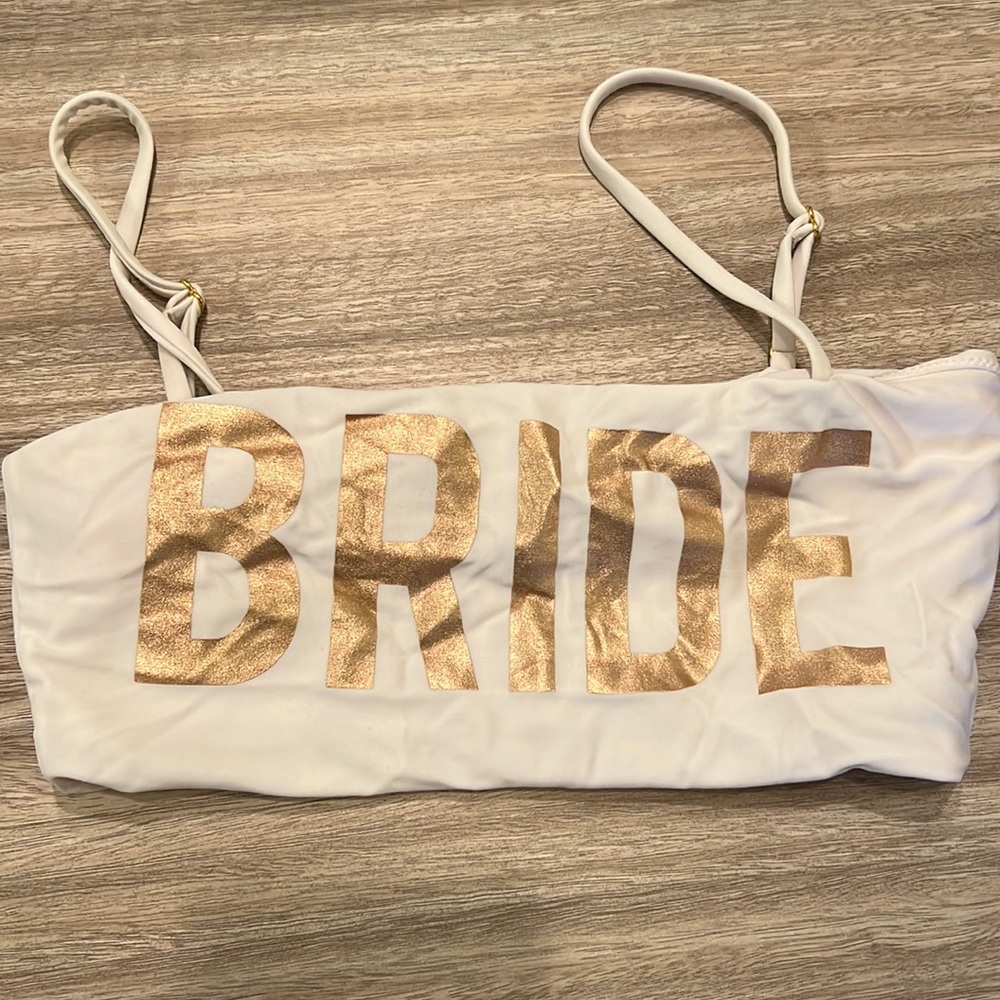 Show Me Your Mumu Bride Bathing Suit Top Small